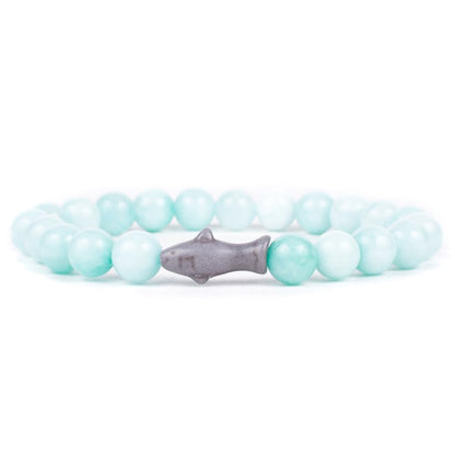 Fahlo Shark Tracking Bracelet – Track a Real Shark's Journey – Supports Wildlife Conservation – Elastic – on Interactive Mobile App Map – Unisex Ocean Conservation Gift