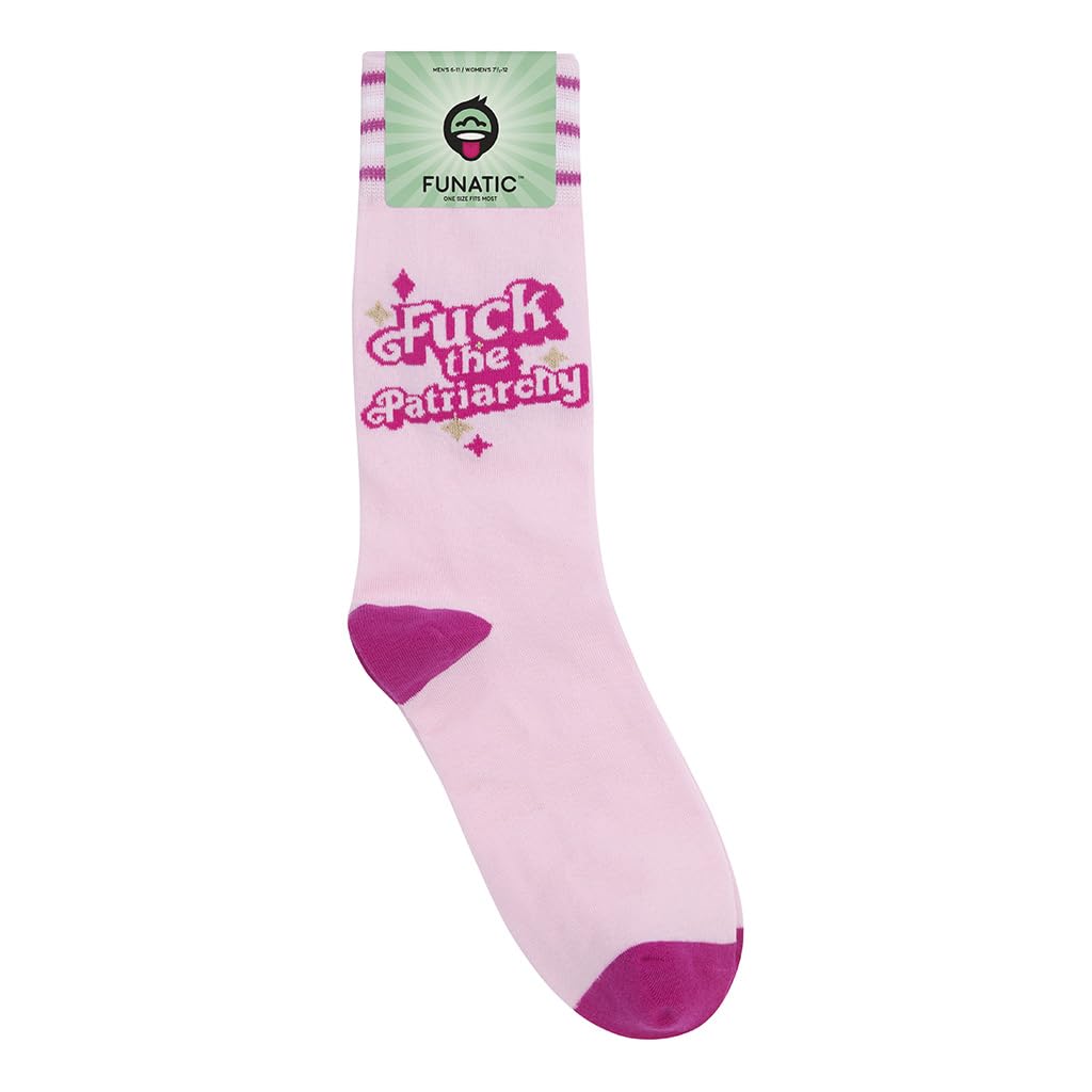 FUNATIC Funny and Snarky Socks with Sayings - Novelty Gifts for Men, Women, Teens