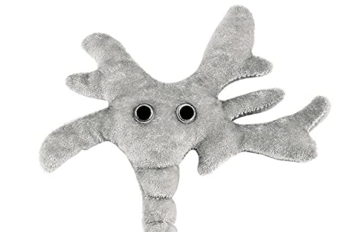 GIANT MICROBES Brain Cell Plush, Neuron Plush, Neuroscience Gift, Neurology, Science Plushies, Neuron Model Anatomy, Psychology Gifts, Psychology Graduation Gifts, Brain, TBI, Mental Health Awareness