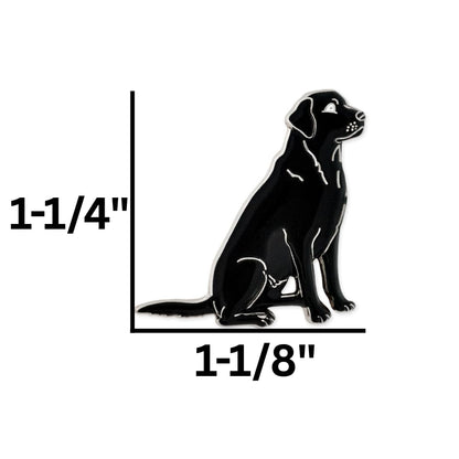 PinMart's Lapel Pin - 3D Enamel Pin for Dog Lovers, Cute Animal, Backpack, Hat, Pet Memorial, Dog Owner Gift, Fun Collectible, Decorative Lapel Accessory
