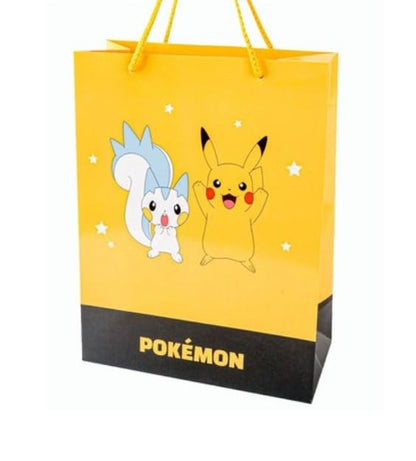 Pikachu Large Gift Bags for Birthday, Christmas, 4 Count