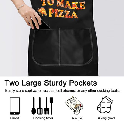 Pizza Chef Apron Pizza Maker Apron Pizza Gift For Pizza Lovers Pizza King Apron Bbq Dad It's A Good Day To Make Pizza