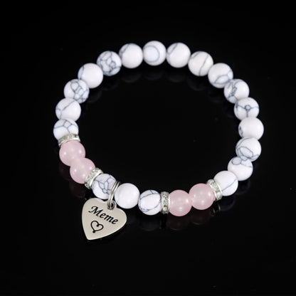 HUTIMY Meme Gift Grandma Women Birthday Best Mothers Day Funny Meme Bracelet