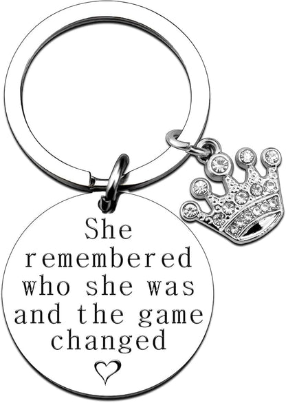 Break Up Gift Crown Keychain Divorce Gifts For Women Inspirational Keychains Gifts For Friends Daughter Mom Girls Encouragement Gift For Her Thoughtful Accessories Birthday Christmas