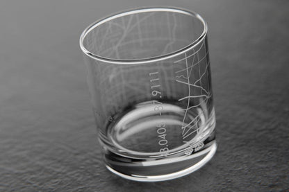 Well Told Engraved Milwaukee Wisconsin Map Rocks Glass, Old Fashioned Whiskey Glass (11 oz, Clear) Etched Whiskey Glass, Gifts For Whiskey Lovers