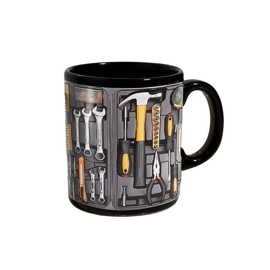 Mechanic Toolbox Mug，11 Oz Ceramics Tool Kit Mug，Gift For Mechanic And Dad