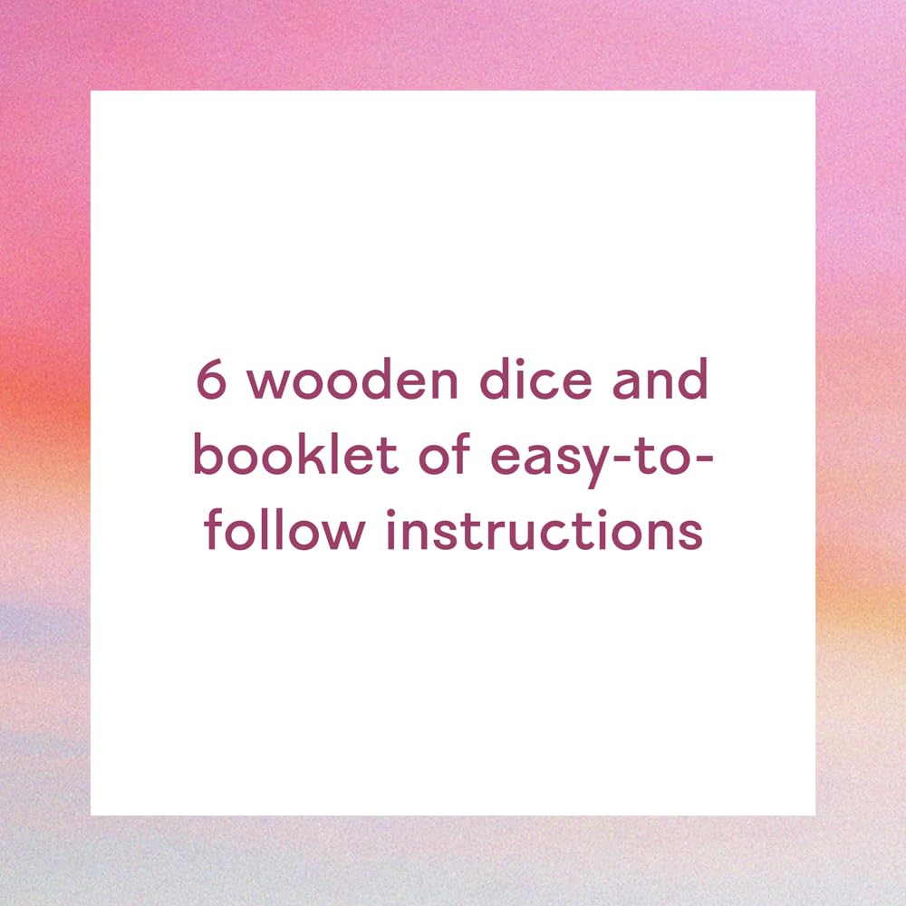 Meditation Dice: Six Dice—Thousands of Possible Combinations!