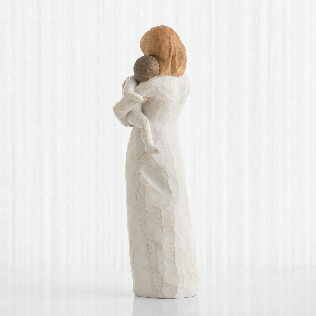 Willow Tree Child of My Heart, Into My World You Came, Bringing Sun into My Life, Making Family Our Name, for New, Adoption, or Blended Families, Sculpted Hand-Painted Figure