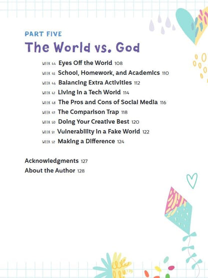 Preteen Devotional for Girls: 52 Weeks of Encouraging Devotions and Scripture for Tweens