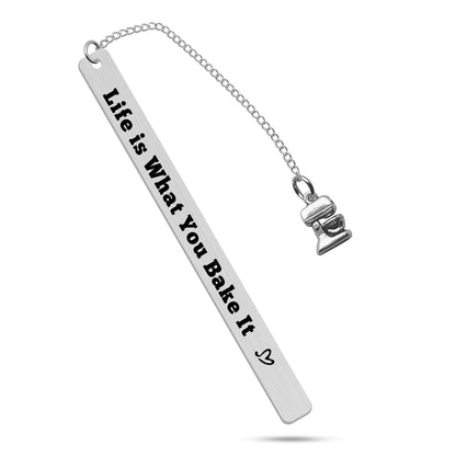 Baker Gift Bookmark for Baking Lover, Culinary Student, Pastry Chef - Bake Gifts for Women, Culinary School Graduation