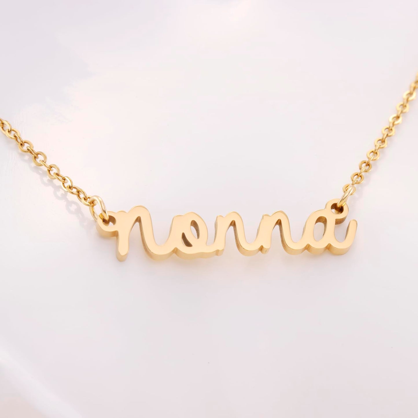 Kivosliviz Gift for Nonna Necklace Women from Grandkids Best Birthday Jewelry Nonna Necklace