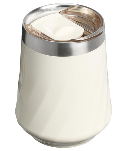 STANLEY Reserve Wine Tumbler | 11 oz Stainless Steel Travel Mug For Wine, Cocktails, Soda | Keeps Drinks Cold for Hours | BPA-Free | Cream Gloss