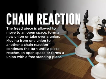 Paco Sako Peace Chess Game, Super Fun for Chess Lovers, Make Peace While Playing Chess, not War - Chess Set Board Game for Peace Makers | 2-Players