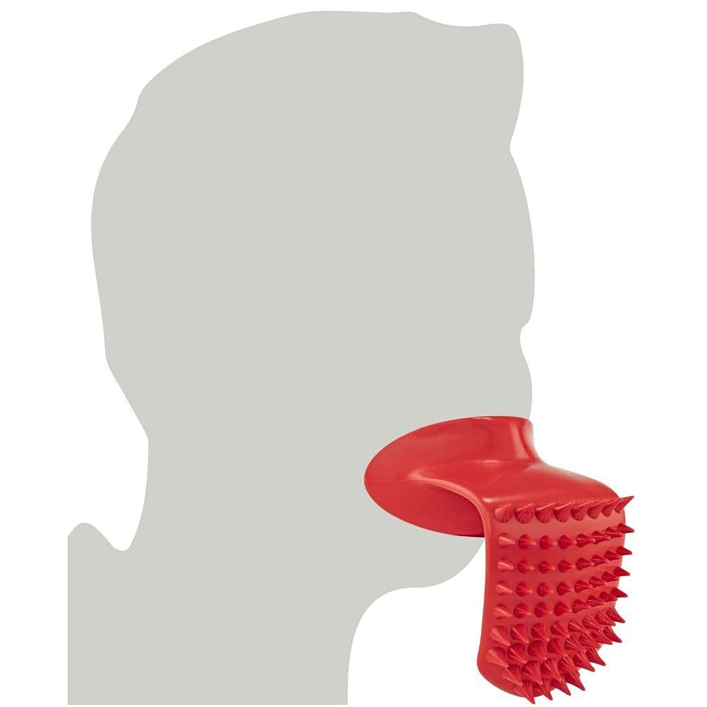 Lick'em Tongue Cat Brush – Funny Novelty White Elephant Gag Gift for Cat Lovers