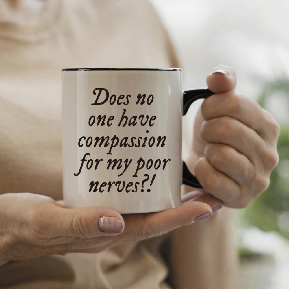 Pride and Prejudice Mug Gifts for Book Lovers, Jane Austen Mr Collins Quote Gifts for Book Lovers, Funny Literary Gift for Readers, Birthday Graduation Gift for Jane Austen Fans 11oz