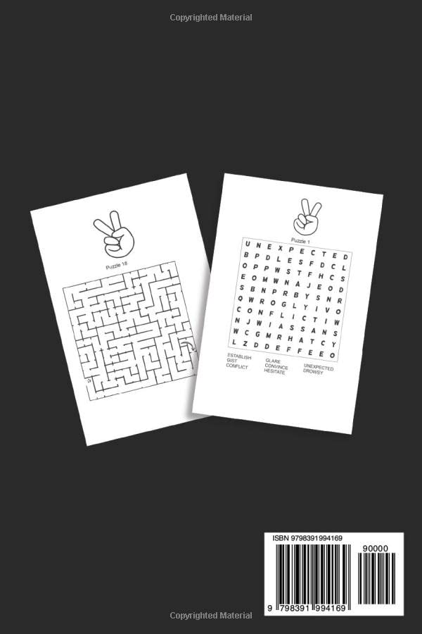 Peace Out 5th Grade Graduation: Fifth Grade Word Search & Maze Activity Book for Kids Ages 10-12 | Perfect as a Gift for Boys and Girls