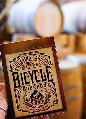 Bicycle Bourbon Playing Cards Brown'
