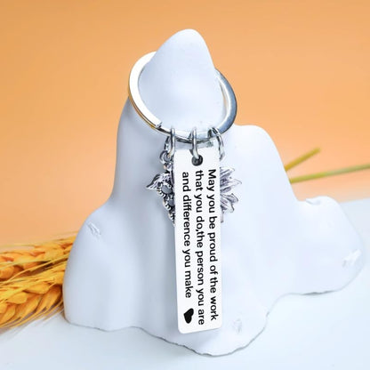 Med School Gifts Doctor Medical Students Gifts Keychain - Key Chains for Future New Doctors, Women Men Doctor's Gift, Md Med Student