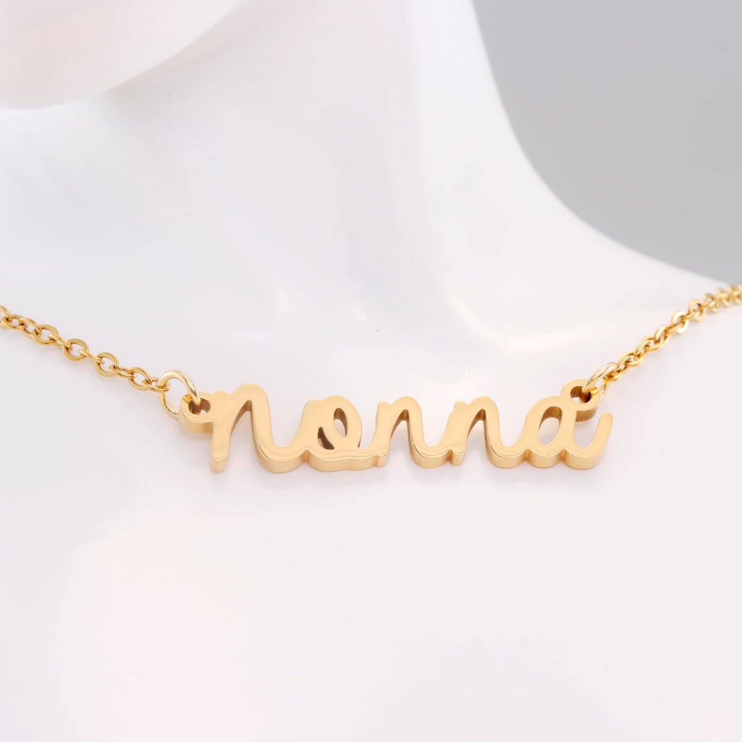 Kivosliviz Gift for Nonna Necklace Women from Grandkids Best Birthday Jewelry Nonna Necklace
