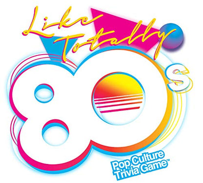 Buffalo Games Like Totally 80's Pop Culture Trivia Game - 200 Cards, 30s Timer & Guide - Team Contest for Adult Game Night - Portable Travel Activities for Adults - Quick Trivia Quizzes for Players