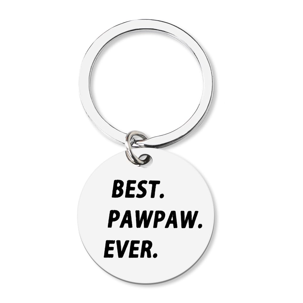 Best Pawpaw Ever Keychain Gifts for Dad Grandpa Fathers Father's Day Gift for Father Grandfather Birthday Gifts for Pawpaw Retirement Gifts for Papa Appreciation Gift for Pawpaw Gifts for Men
