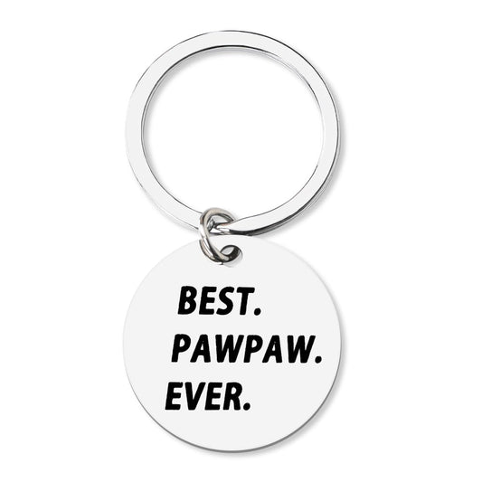 Best Pawpaw Ever Keychain Gifts for Dad Grandpa Fathers Father's Day Gift for Father Grandfather Birthday Gifts for Pawpaw Retirement Gifts for Papa Appreciation Gift for Pawpaw Gifts for Men