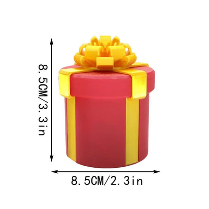 Prank Gift Box: The Ultimate Annoying Nested Screw Box for Money, Reusable Funny Puzzle Game for Christmas & Birthdays, Creative Cash Gift Idea for Adults (red)