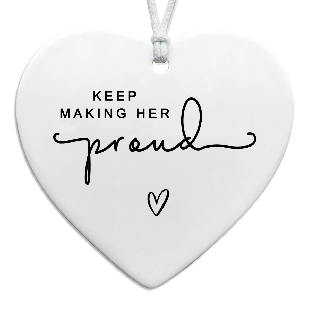 Keep Making Her Proud Bereavement Keepsake, Loss of Loved One Memorial Gift, Anniversary of Passing Thinking of You Gift, Loss of Mom Grandmother Remembrance Gift, Sympathy Gift for Grief Support