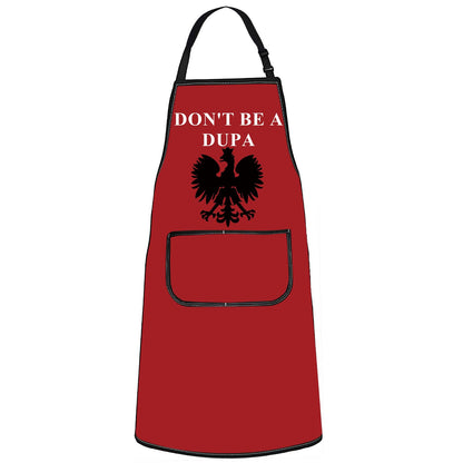 G2TUP Polish Apron Polish Gifts Don't Be A Dupa Polska Aprons Pierogi Lover Apron Dyngus Day Gifts Poland Kitchen Gift