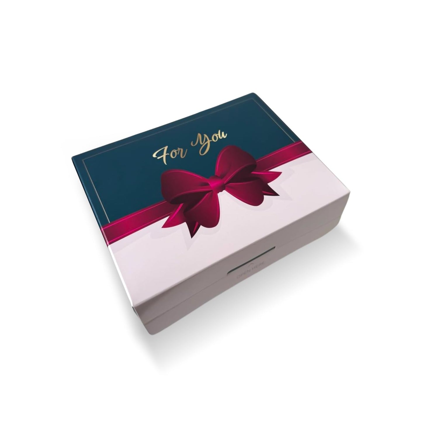 FETTIPOP Gift Box Surprise Exploding KIT (Bow), Confetti Explosion Birthday, Party, Father’s and Mother’s Day, Graduations, Anniversaries, Any Occasion - 7.1x5.5x4.3 in