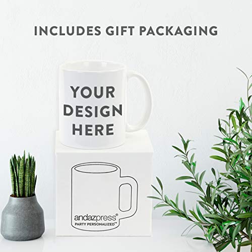 Andaz Press 11oz. Coffee Mug Gag Gift, World's Best Babysitter, Floral Design, 1-Pack, Beautiful Unique Flower Coffee Cup Birthday Christmas