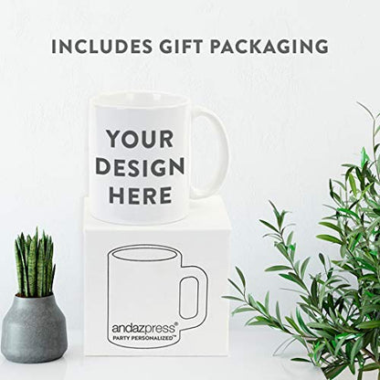 Andaz Press 11oz. Coffee Mug Gag Gift, World's Best Babysitter, Floral Design, 1-Pack, Beautiful Unique Flower Coffee Cup Birthday Christmas