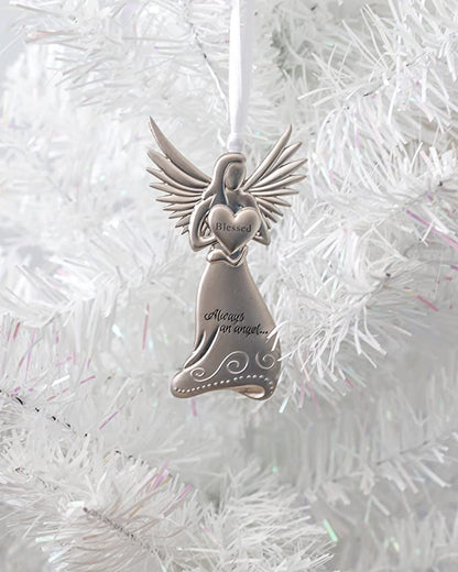 Beautiful Blessed Angel with Touching Sentiment - Sponsor Appreciation Gift (Metal)