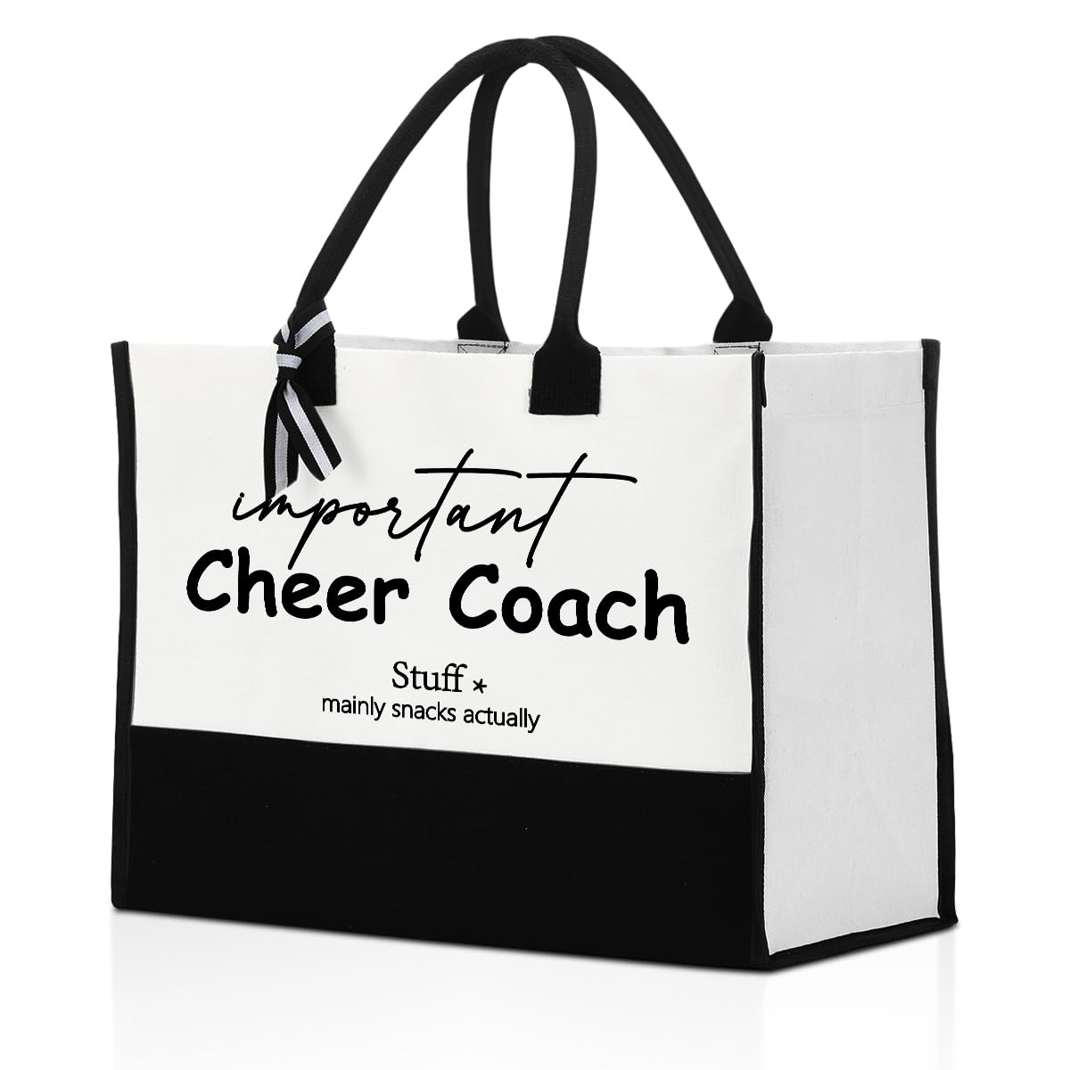 Professional Title Tote Bags for Women Important Stuff Tote Bag for Work Office Commuting