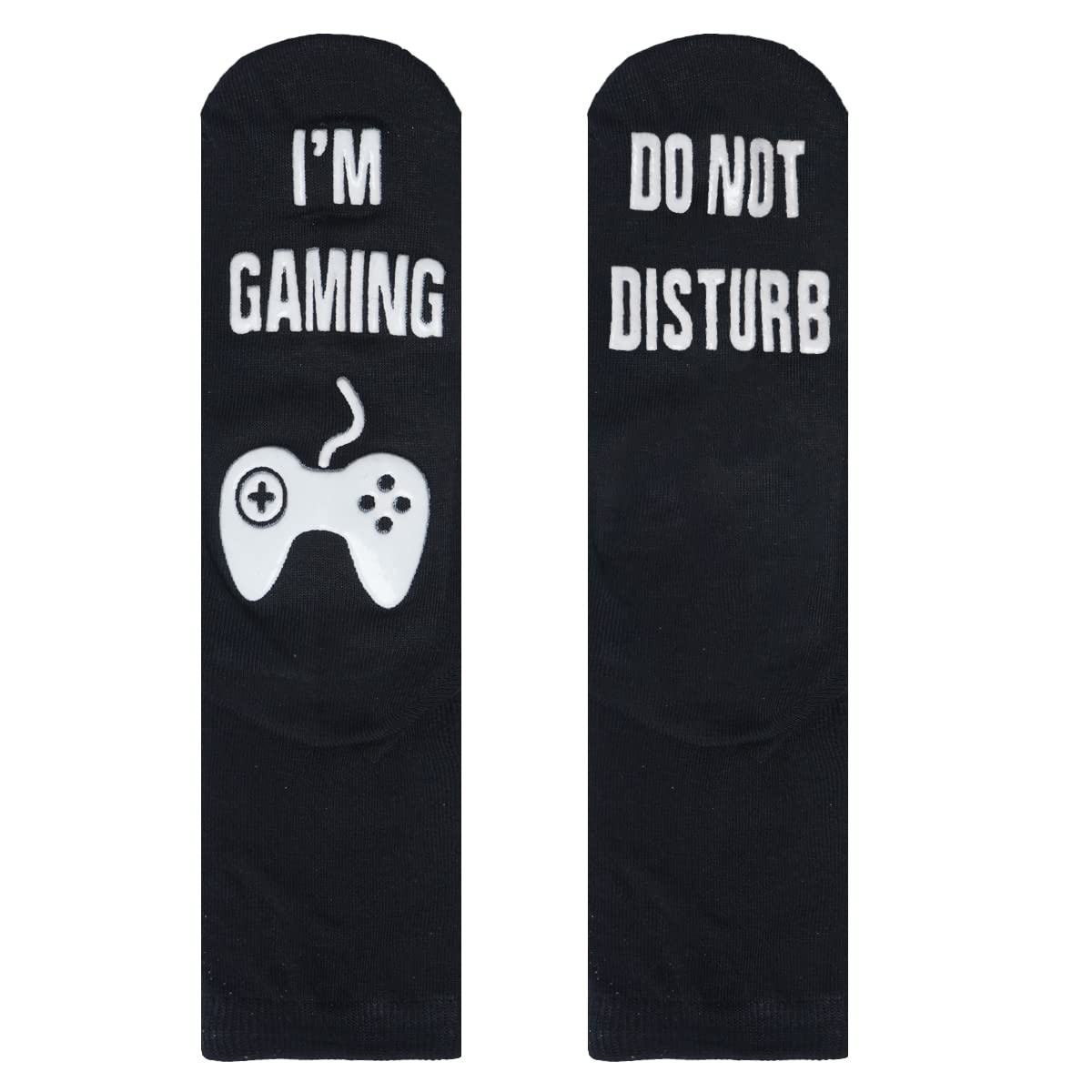 NDLBS Funny Christmas Gifts Novelty Gaming Socks Christmas Stocking Stuffers for Men Teens Boys Kids Him Adult Xmas Gifts