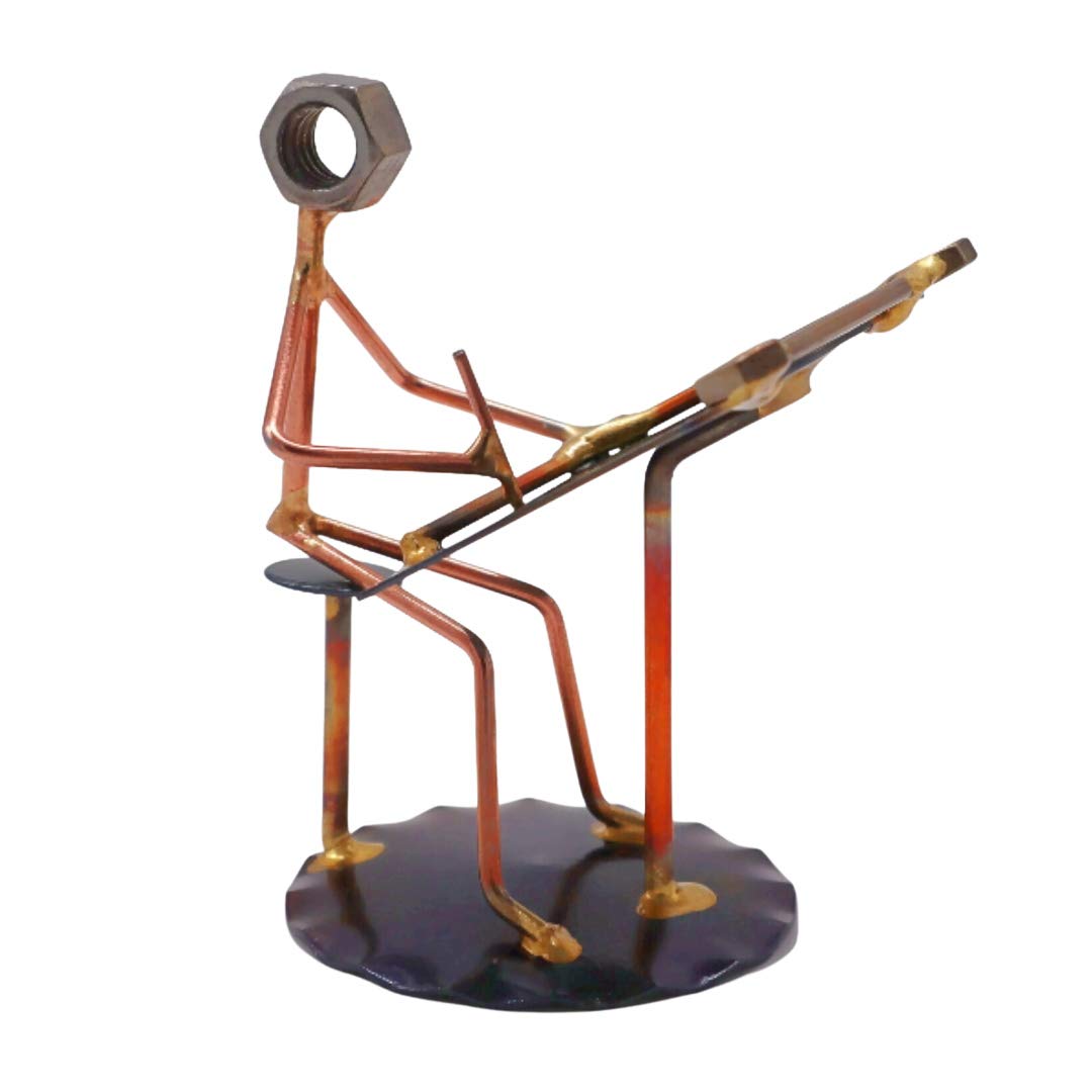 Draftsman Collectible Handmade Metal Art Figurine, Desk Accessories, Trophy, Boss Gift, Office Décor, Business Professional