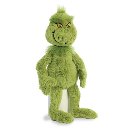 Aurora® Whimsical Dr. Seuss™ Grinch Stuffed Animal - Officially Licensed Plush for Imaginative Play - Perfect for Kids and Adults - Green 16 Inches