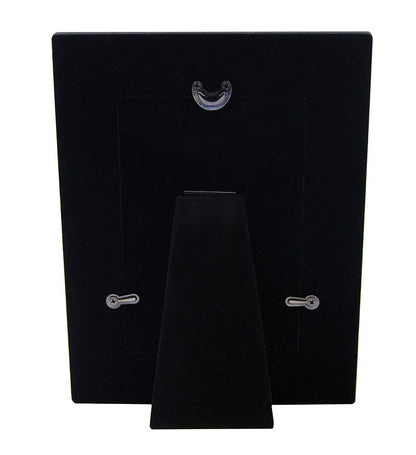 Haysom Interiors Beautiful Two Tone Silver Plated 40th Anniversary 4" x 6" Picture Frame with Black Velvet | Unique and Thoughtful Gift Idea by Happy Homewares