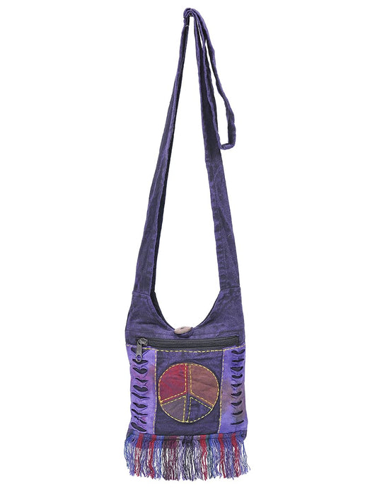 ROYAL The Collection Small Hippie Phone Purse Crossbody, Boho Travel Bag