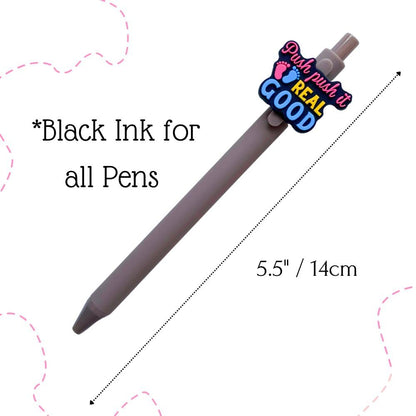 10PC Labor & Delivery Pens Funny Sayings Swaddle Specialist Obgyn Maternity Postpartum I&D OB Nurse Accessories Neonatal Office Supplies Gifts For Midwife NICU Labour Nurses Birth Coach Midwife