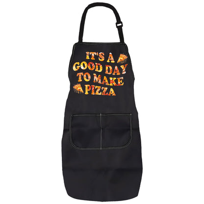 Pizza Chef Apron Pizza Maker Apron Pizza Gift For Pizza Lovers Pizza King Apron Bbq Dad It's A Good Day To Make Pizza