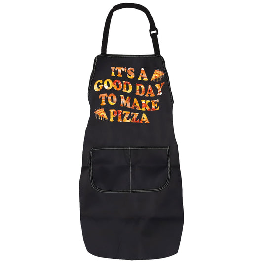 Pizza Chef Apron Pizza Maker Apron Pizza Gift For Pizza Lovers Pizza King Apron Bbq Dad It's A Good Day To Make Pizza