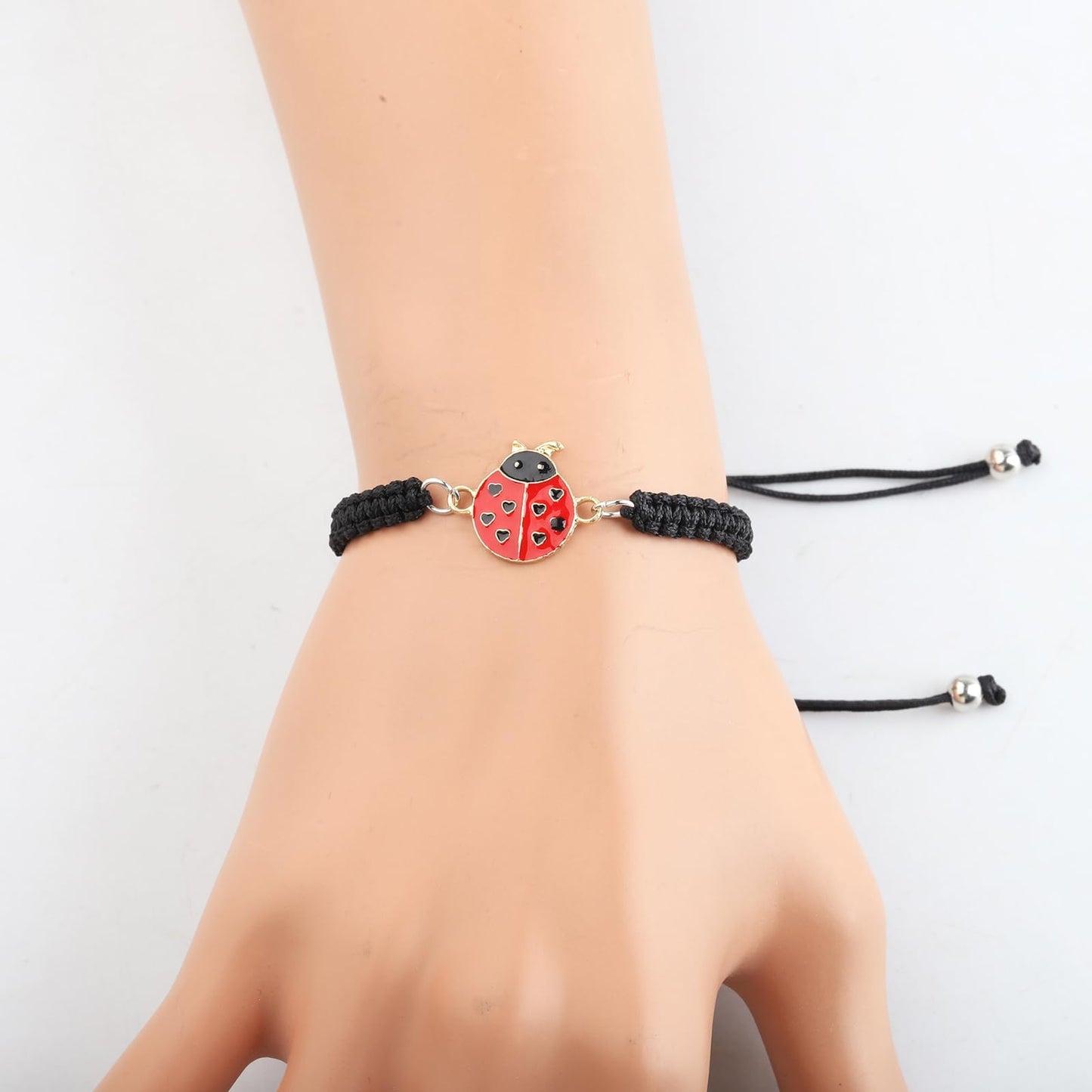 BNQL Ladybug Bracelets Gifts for Women Girls Ladybug Charm Bracelet Ladybug Jewelry Inspiration Ladybug Gifts Ladybug Lover Gifts