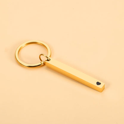 KINMES Bronze 8th Anniversary Keychain Gifts for Women Men, Husband Wife, Lovers, Couple, Boyfriend Girlfriend, Unisex