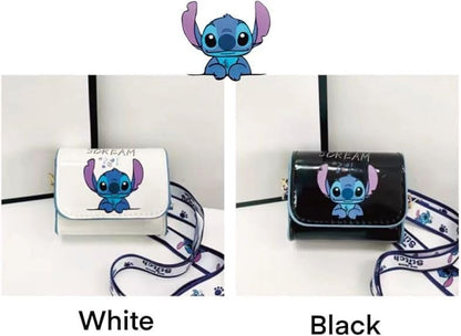 For Stitch Crossbody Bags for Women Teenagers Girls Purse Shoulder Bag for Shopping Vacation Stitch Gifts for Girls (white)