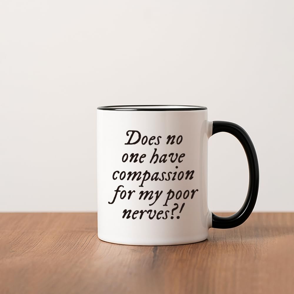Pride and Prejudice Mug Gifts for Book Lovers, Jane Austen Mr Collins Quote Gifts for Book Lovers, Funny Literary Gift for Readers, Birthday Graduation Gift for Jane Austen Fans 11oz