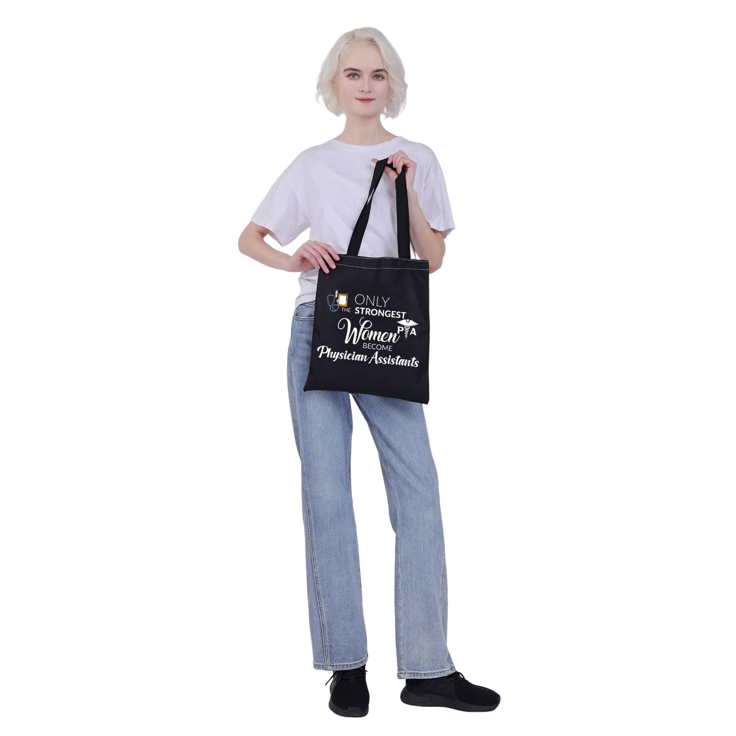 MBMSO Physician Assistant Tote Bag PA Medical Gifts PA Graduation Gifts Only the Strongest Women Become Physician Assistants