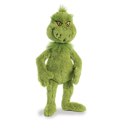 Aurora® Whimsical Dr. Seuss™ Grinch Stuffed Animal - Officially Licensed Plush for Imaginative Play - Perfect for Kids and Adults - Green 16 Inches