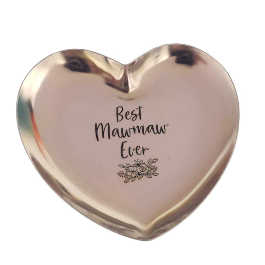 Mawmaw Gifts, Mawmaw Birthday Gift, Mawmaw Gifts for Mothers Day,Jewelry Dish (Best Mawmaw Ever)