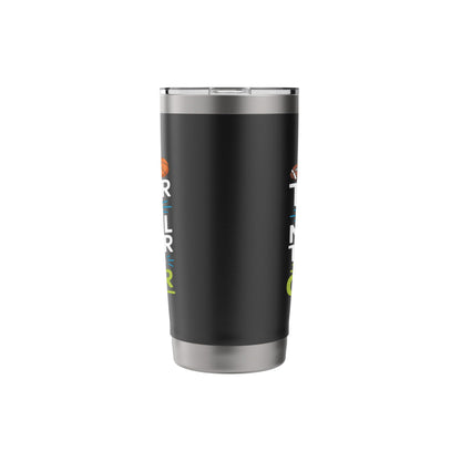 PE Coach, P.E. Teacher Like Normal Teacher But Cooler Stainless Steel Insulated Tumbler